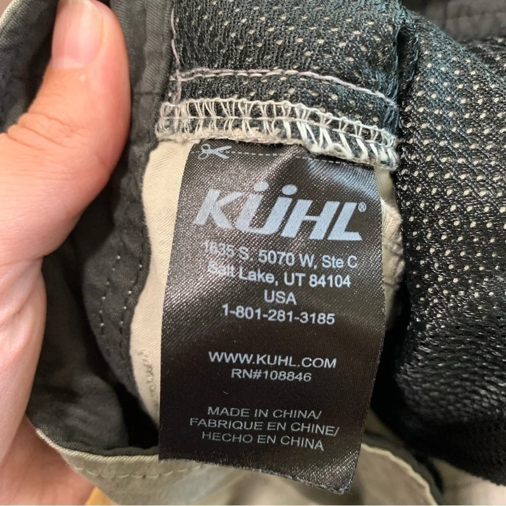 Men’s Kuhl Cargo Style Hiking Outdoor Camping Fishing‎ Shorts Size 32